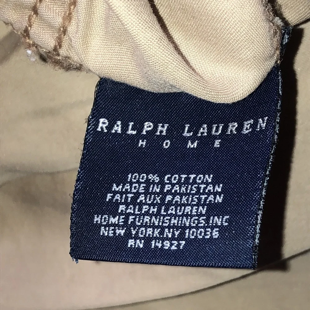 Ralph Lauren Pillowcase Polo Kaki Pillowcase Tan Ralph Lauren Preppy Lauren Tan